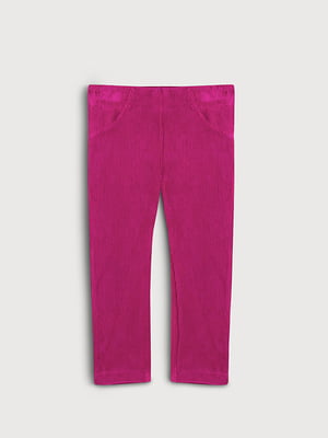 Вельветові рожеві штани | 6630353