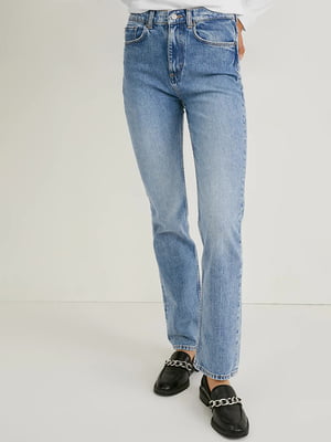 Вінтажні блакитні джинси | 6630851