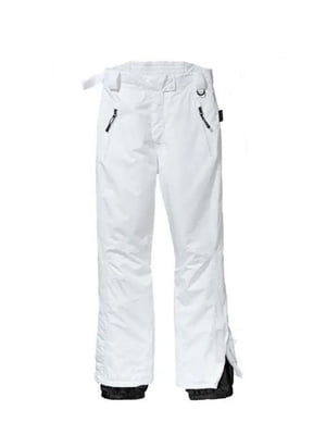 Горнолыжные брюки белого цвета | 6631049