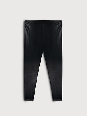 Чорні штани з принтом | 6631126