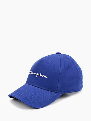 Синяя кепка с лого | 6631324