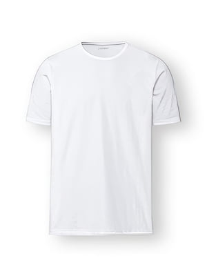 Базова біла футболка з бавовни | 6631818
