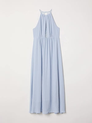 Голубое платье с кружевом | 6632051