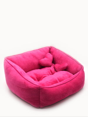 Лежак для котів і собак Zoo-hunt Ніжність рожевий №3 500х690х230 мм | 6633333