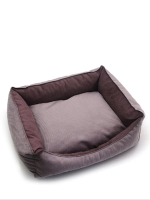 Лежак для собак та котів Zoo-hunt Меджік прямокутний темно-рожевий №1 40х50х16 см | 6633405