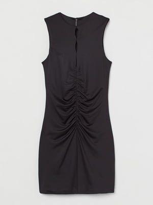 Платье-футляр черное | 6632321