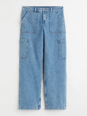 Прямые светло-синие джинсы | 6632400
