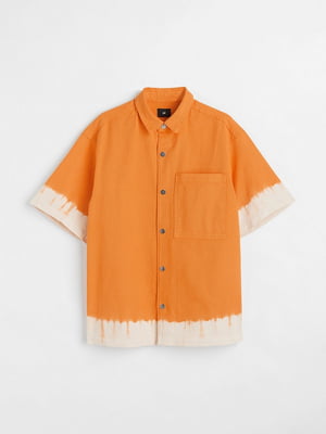 Рубашка оранжевого цвета | 6632423