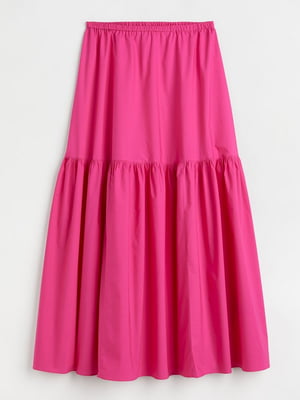 Широкая юбка цвета фуксия | 6632452