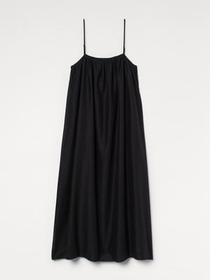 Платье А-силуэта черное | 6632867