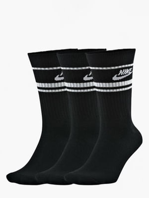 Шкарпетки 3- чорні | 6638071