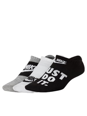 Шкарпетки 3- різнокольорові | 6638684