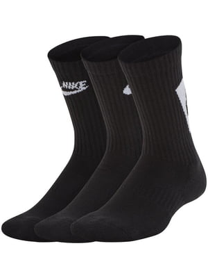 Шкарпетки 3- чорні | 6638685