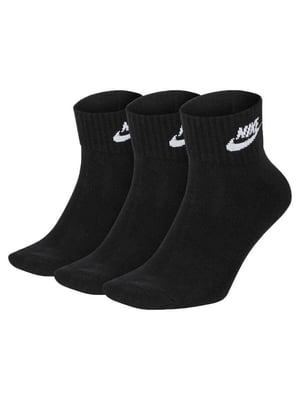 Шкарпетки 3- чорні | 6638690