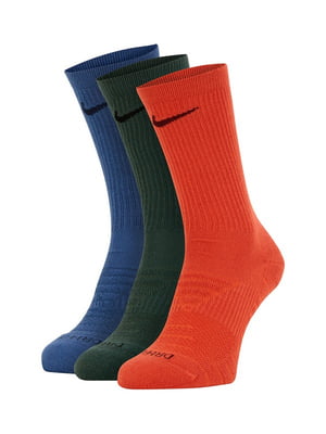 Шкарпетки 3- різнокольорові | 6638697