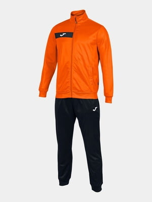 Спортивный костюм оранжевый, черный | 6639224