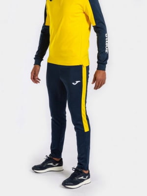 Спортивные брюки Темно-синий, Желтый | 6639252