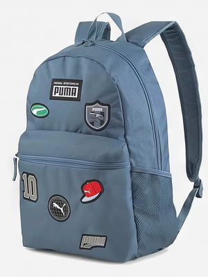Рюкзак серо-синий (14 30 44 см) | 6640091