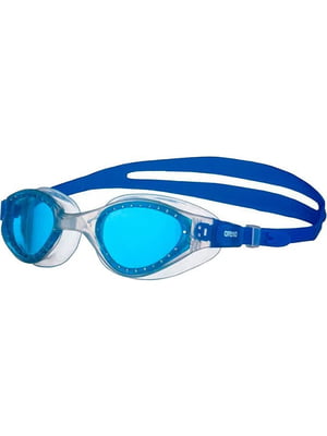 Очки для плавания димчатый, голубой | 6640132