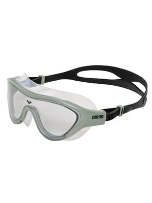 Очки для плавания прозрачно-зеленые | 6640178