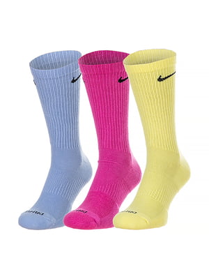 Набор носков (3 пары) Разноцветный | 6641639