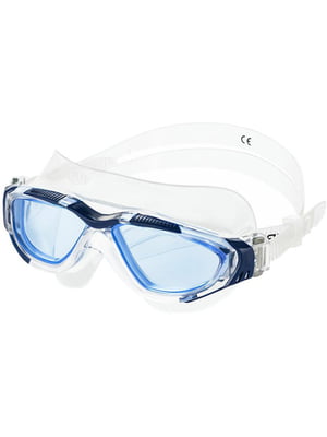 Очки для плавания (077-02) Голубой-прозрачные | 6645803