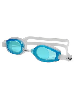 Очки для плавания 007-29 голубой, серый | 6645861
