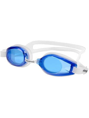 Окуляри для плавання 007-61 Синьо-прозорі | 6645862
