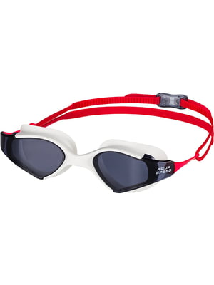 Очки для плавания 6136 Бело-красные | 6646008