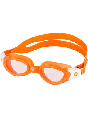 Очки для плавания 8918 (232-75) оранжевый, белый | 6646124