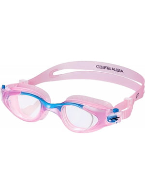 Очки для плавания 9283 розовый, голубой | 6646128