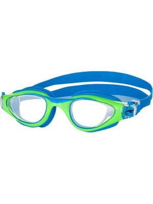 Очки для плавания 6975 синий, зеленый | 6646164