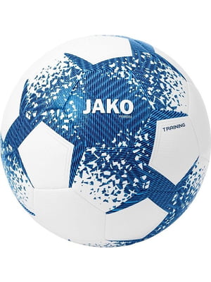 Мяч футбольный бело-синяя | 6646487