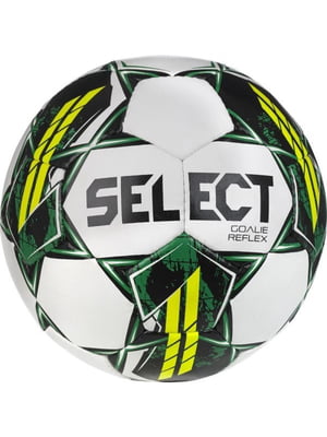 Мяч футбольный 23 бело-зеленый | 6646562
