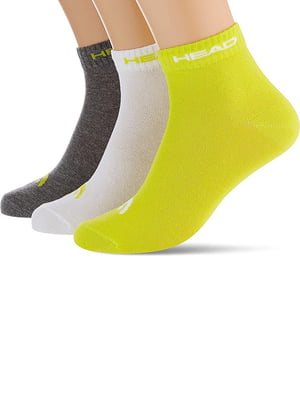 Шкарпетки Білий; Сірий; Жовтий | 6647147