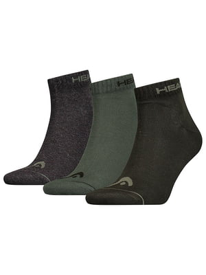 Шкарпетки зелений, темно-зелений, антрацит | 6647149