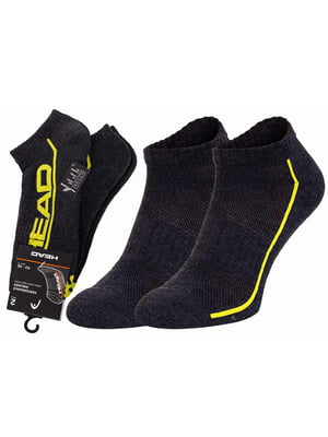 Шкарпетки Темно-сірий; Жовтий | 6647252