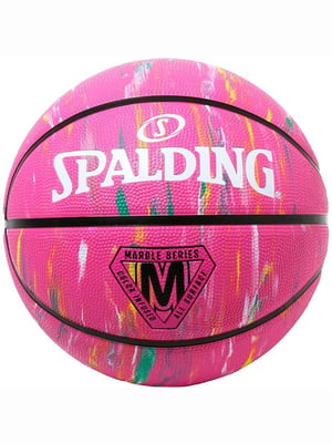 Мяч баскетбольный розовый, мультиколор | 6648487