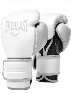 Боксерські рукавички білі (10 унцій) | 6648531