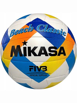Мяч для пляжного волейбола разноцветный | 6648645