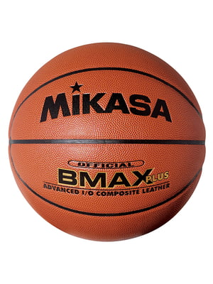 М'яч баскетбольний коричневий із принтом | 6648993