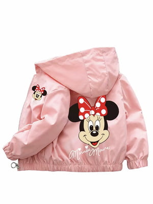 Рожева куртка з декором | 6604633