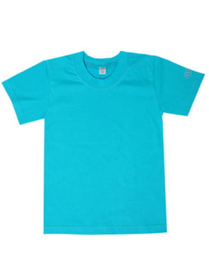 Базовая футболка "Спортик-Нью" голубая | 6650207