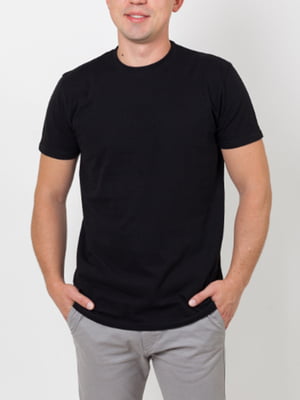 Базовая футболка "Стандарт" черная | 6650265