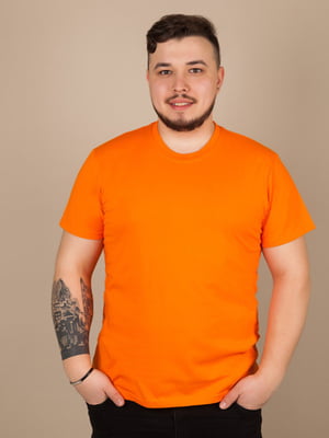Базовая футболка "Стандарт" оранжевая | 6650276