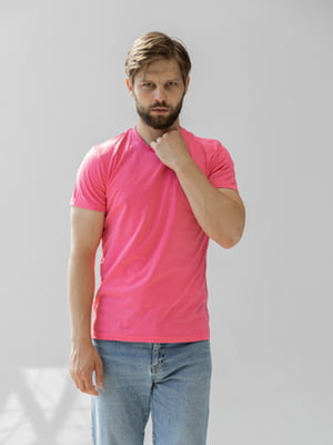 Базовая футболка "Стандарт" розовая | 6650286
