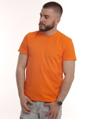 Базовая футболка "BASE" оранжевая | 6650352