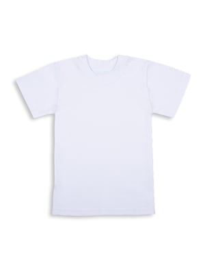 Базова футболка "Нью" біла | 6650495