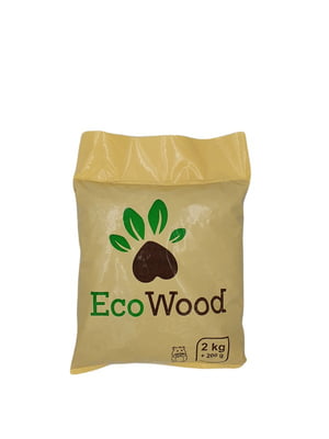 Наповнювач для котячого туалету EcoWood дерев`яний 2 кг + 200 г | 6654200