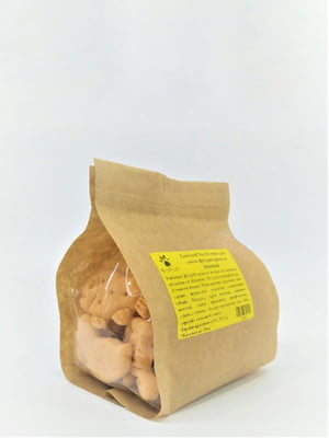 Печиво для собак EcoFood Dog фігурні бананові крокети, 150 г | 6654296